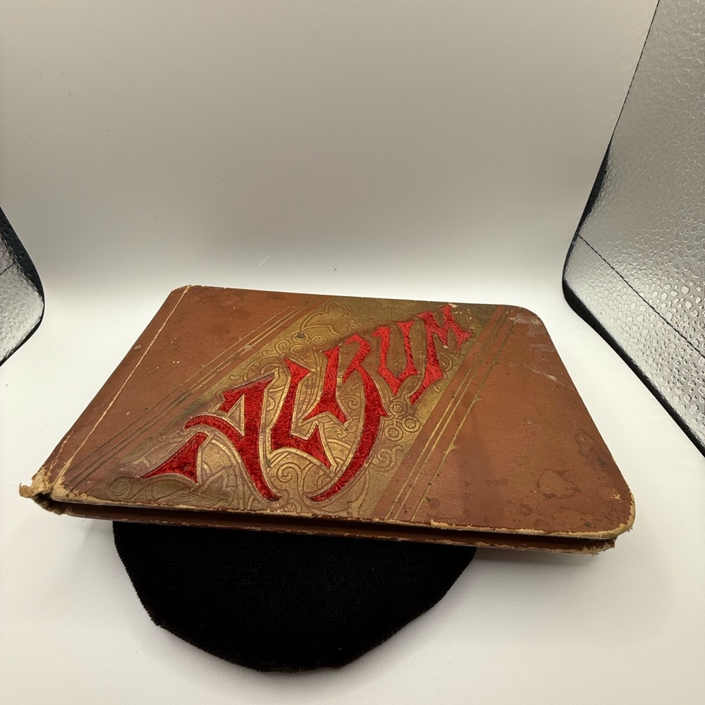 Antique Circa Late 1800s Victorian Signature Album